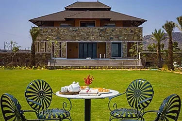 online room booking in sumel, jaipur - elivaas the kanota retreat luxury 4 bhk villa with private pool