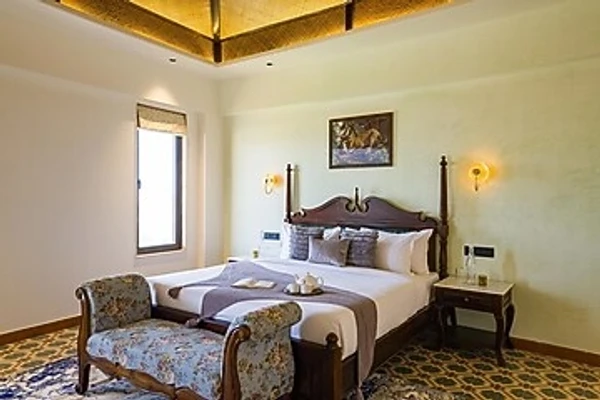 hotel in sumel, jaipur for couples - elivaas the kanota retreat luxury 4 bhk villa with private pool