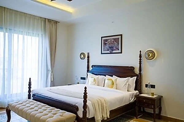 online room booking in sumel, jaipur - elivaas the kanota retreat luxury 4 bhk villa with private pool
