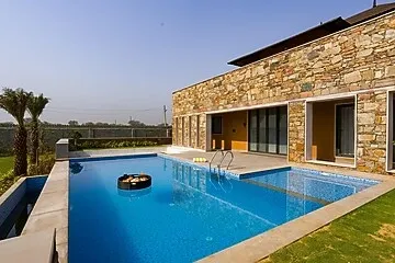 hotel with bar in sumel, jaipur - elivaas the kanota retreat luxury 4 bhk villa with private pool