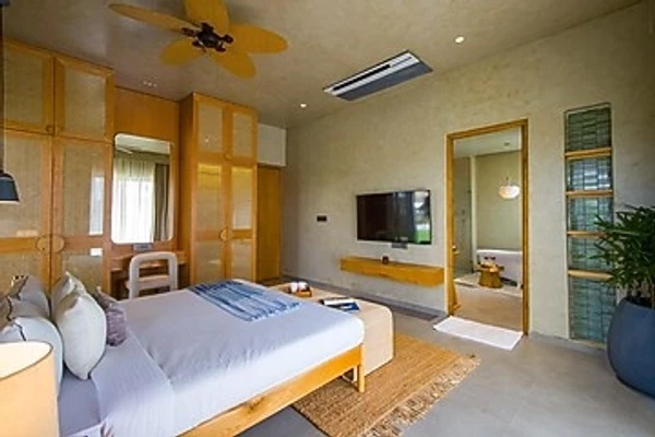 online room booking in kukas, jaipur - elivaas villa fiorita 3 bhk villa with private pool