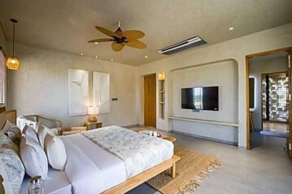 hotel with free parking in kukas, jaipur - elivaas villa fiorita 3 bhk villa with private pool