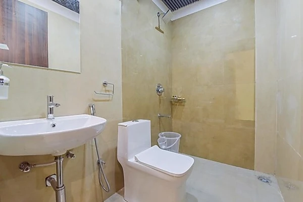 family hotel with pool in mansarovar, jaipur - hotel starlink by the nine hotel