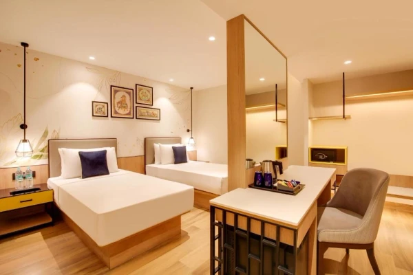 family hotel with pool in jaipur, jaipur - keys lite by lemon tree hotels jaipur