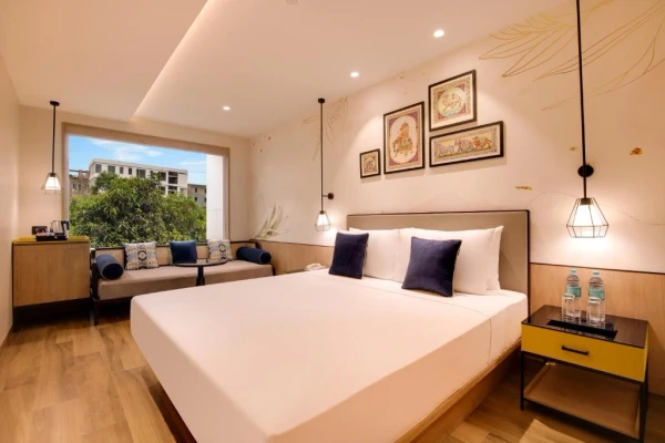 family hotel with pool in jaipur, jaipur - keys lite by lemon tree hotels jaipur