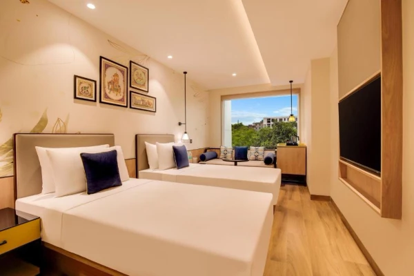 hotel with party hall in jaipur, jaipur - keys lite by lemon tree hotels jaipur