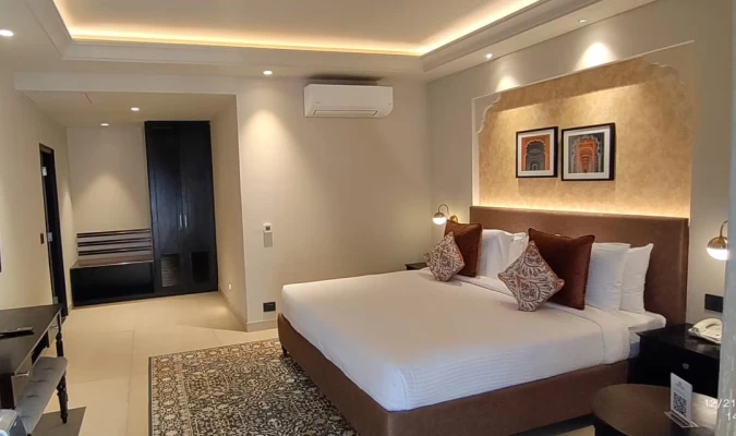 hotel with meeting room in sitapura, jaipur - pride amber villas