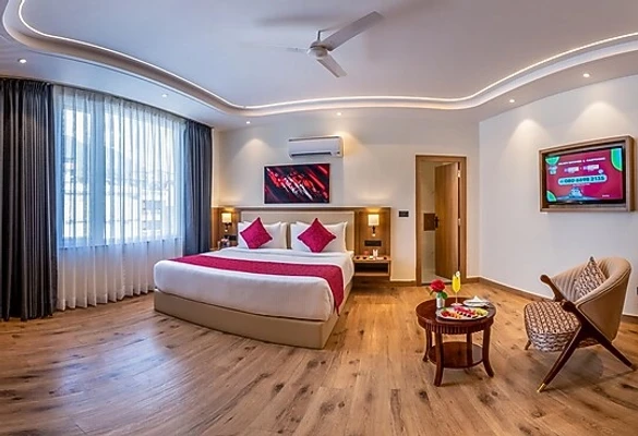 hotel with swimming pool in katra, jammu - lords inn katra