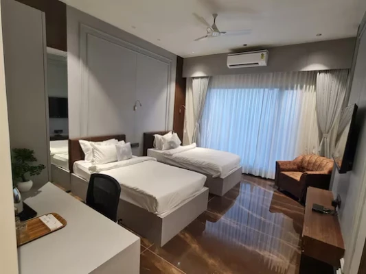 hotel with gym in mithoi, jamnagar - hotel vits jamnagar