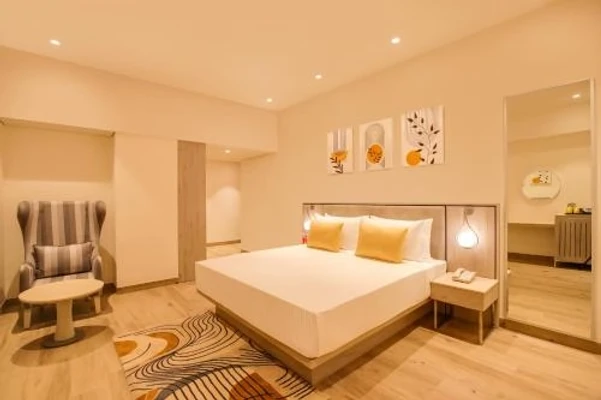 family hotel with pool in dwarka bypass road, jamnagar - lemon tree hotel jamnagar