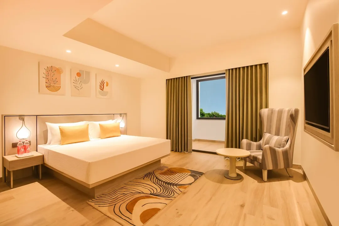 hotel in dwarka bypass road, jamnagar for couples - lemon tree hotel jamnagar