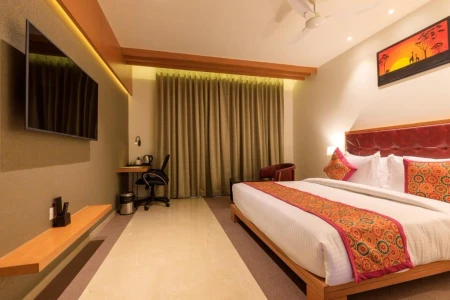 gidc phase 3, jamnagar hotel booking - lords eco inn jamnagar