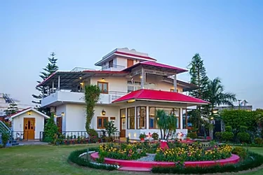 hotel with gym in ramnagar, jim corbett - alaya stays farm naturelle  3 bhk farmhouse with garden