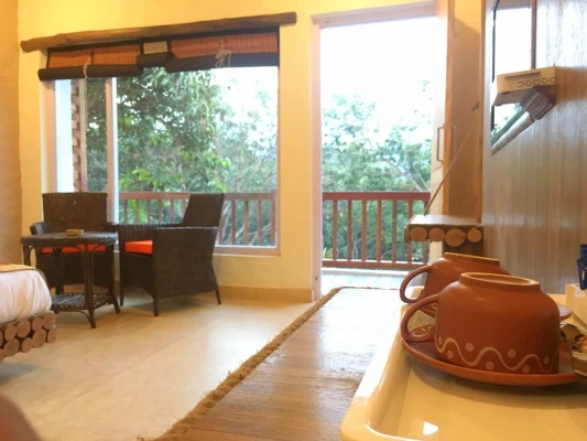 hotel with meeting room in ramnagar, jim corbett - le reserve corbett