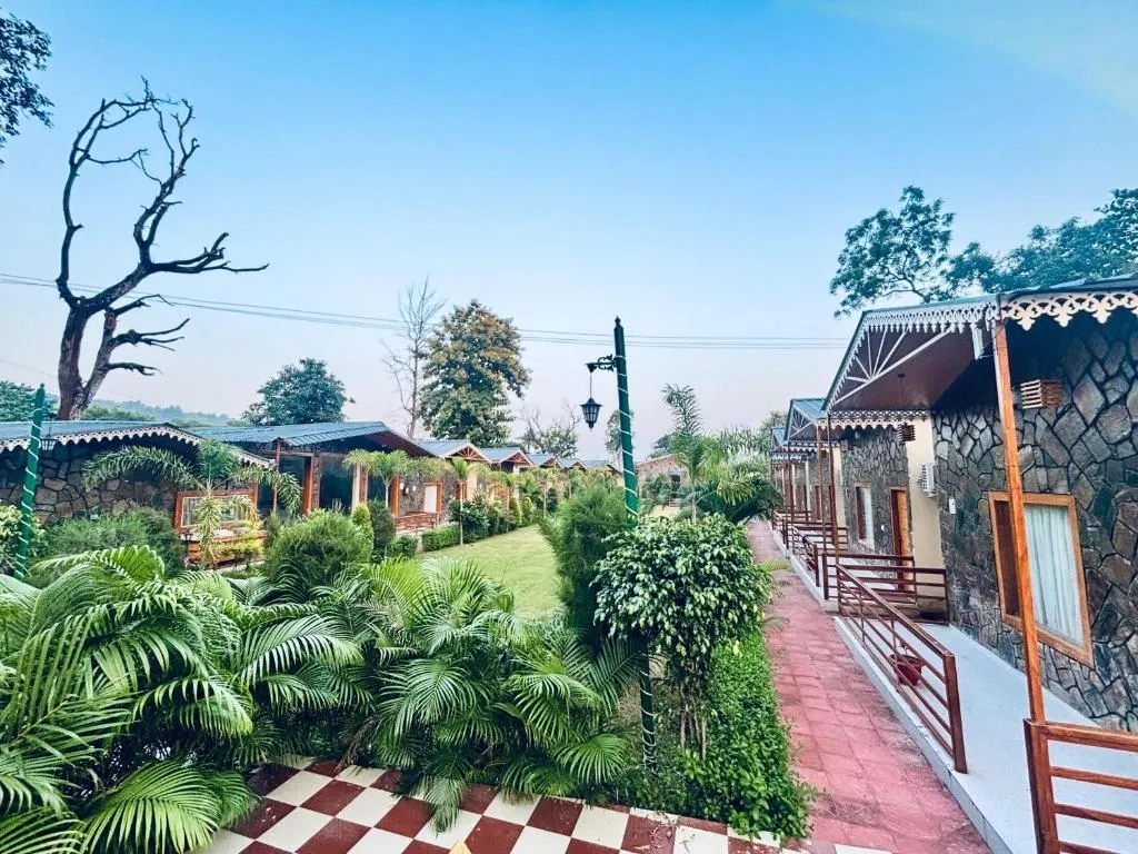 low price resort in corbett national park, jim corbett - the dhela jungle resort