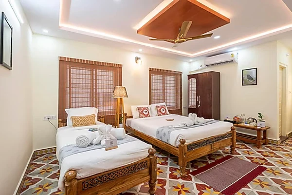 online room booking in hanumanahally, kanakapura - alaya stays by elivaas apr bangalore
