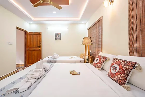 hotel with gym in hanumanahally, kanakapura - alaya stays by elivaas apr bangalore