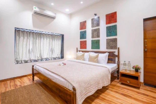 hotel with meeting room in jambrung, karjat - elivaas lavender crest 4 bhk villa with pvt pool