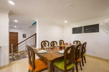 hotel with bar in dharampur, kasauli - alaya stays captain nest 3 bhk retreat with garden & scenic views