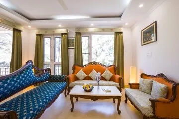 hotel with meeting room in dharampur, kasauli - alaya stays captain nest 3 bhk retreat with garden & scenic views