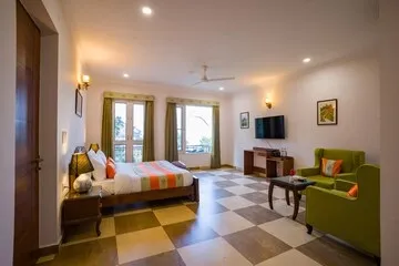 hotel in dharampur, kasauli for couples - alaya stays captain nest 3 bhk retreat with garden & scenic views