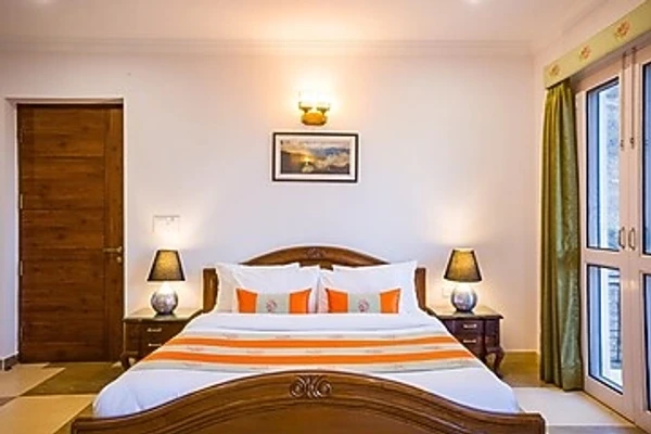 hotel with meeting room in dharampur, kasauli - alaya stays captain nest 3 bhk retreat with garden & scenic views