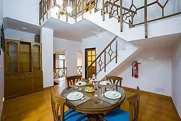 hotel with swimming pool in dharampur, kasauli - alaya stays mehar villa 3 bhk villa with garden