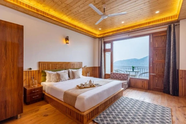 hotel in samol, kasauli for family - alaya stays querencia 5 bhk with hill view