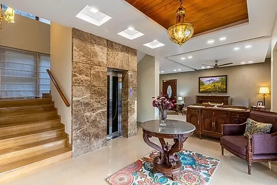 hotel with banquet hall in nahari, kasauli - elivaas fleur de lis 4 bhk villa with attic and garden kasauli