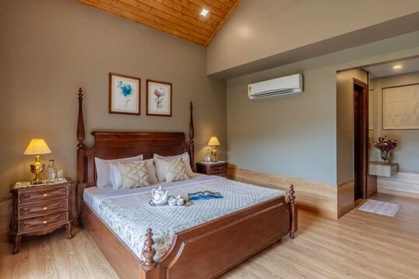 hotel in nahari, kasauli for family - elivaas fleur de lis 4 bhk villa with attic and garden kasauli