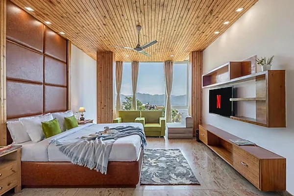 hotel with free parking in old kasol, kasol - alaya stays livlife 2bhk with entertainment room , restro & garden kasauli