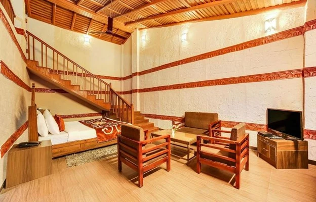 resort in assam trunk road, kaziranga for family - summit green village resort, kaziranga