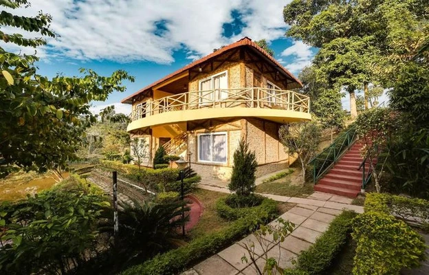 low price resort in assam trunk road, kaziranga - summit green village resort, kaziranga