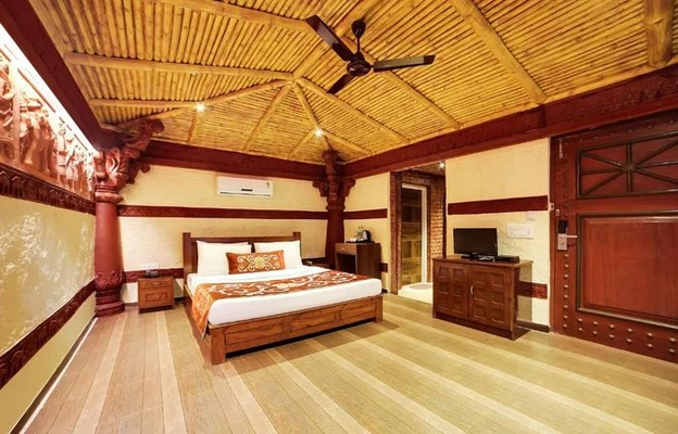 pet friendly resort in assam trunk road, kaziranga - summit green village resort, kaziranga