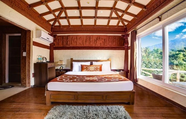 spa resort in assam trunk road, kaziranga - summit green village resort, kaziranga