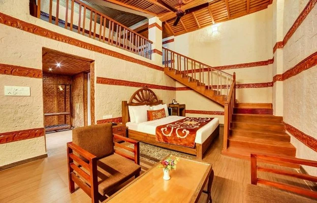 spa resort in assam trunk road, kaziranga - summit green village resort, kaziranga