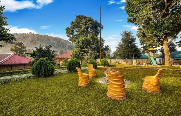 resort in assam trunk road, kaziranga with jacuzzi - summit green village resort, kaziranga