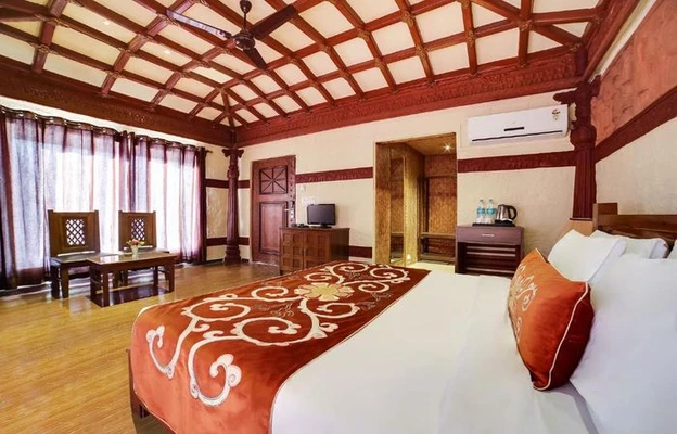 spa resort in assam trunk road, kaziranga - summit green village resort, kaziranga