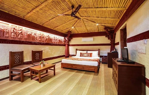 pet friendly resort in assam trunk road, kaziranga - summit green village resort, kaziranga