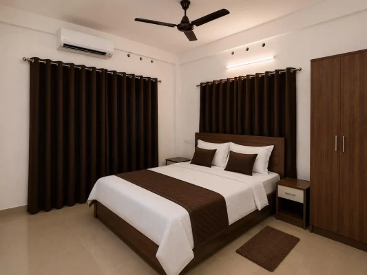 service apartment in aluva, kochi for party - aura suites - rooms & serviced apartments