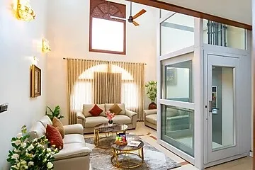 hotel with swimming pool in kaloor, kochi - elivaas valiyaveetil mansion 5bhk mansion with pvt pool & theatre