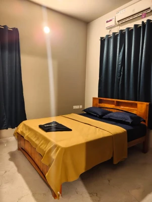 budget friendly homestay in raja road, kovallam - md couple stay