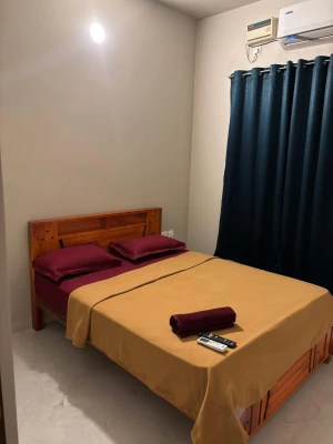 budget friendly homestay in raja road, kovallam - md couple stay
