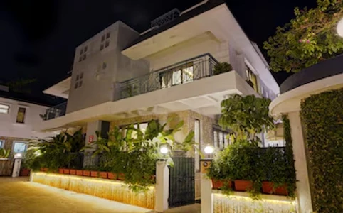 hotel with banquet hall in tungarli, lonavala - alaya stays adarsh villaelegant 3 bhk villa with pvt pool & balcony