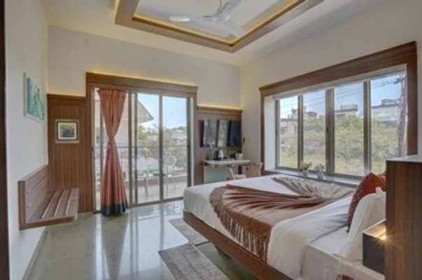 hotel with swimming pool in tungarli, lonavala - alaya stays adarsh villaelegant 3 bhk villa with pvt pool & balcony