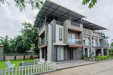 jacuzzi hotel in valvan, lonavala - alaya stays serenia lonavala 3 bhk with pool lonavala