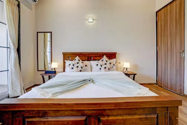 hotel with swimming pool in khandala, lonavala - elivaas 3 bhk aamy villa with pvt pool & garden lonavala