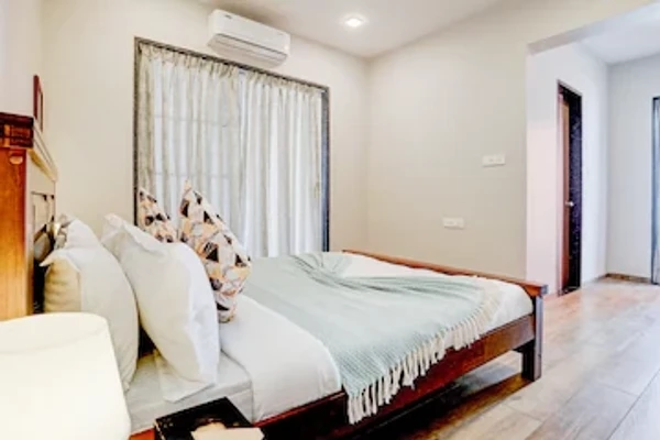 hotel with swimming pool in khandala, lonavala - elivaas 3 bhk aamy villa with pvt pool & garden lonavala