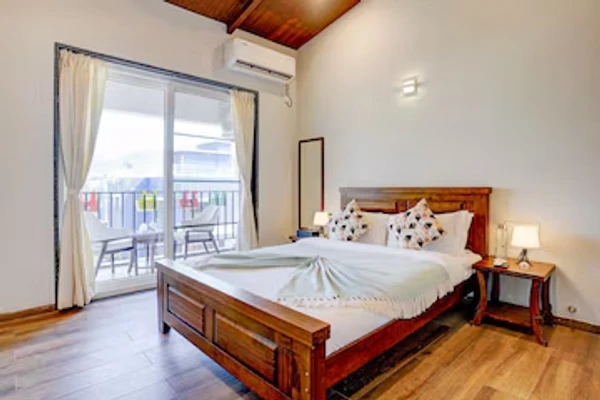 hotel in khandala, lonavala for family - elivaas 3 bhk aamy villa with pvt pool & garden lonavala