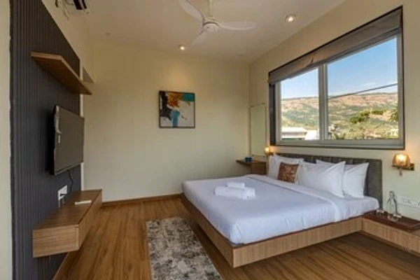 online room booking in khandala, lonavala - elivaas nimishka 5 bhk villa with pvt pool & garden